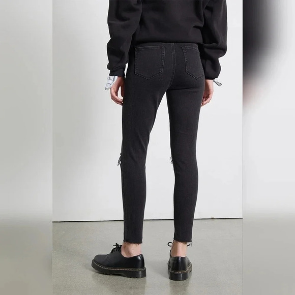 PacSun High Waisted Jeggings, Color Black Size 26 - Picture 2 of 16